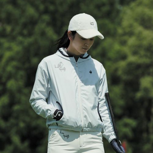 ルコック ゴルフ レディース　ジャケットＬサイズ 大感謝祭P10倍】ブルゾン レディース ルコックスポルティフ ゴルフ le