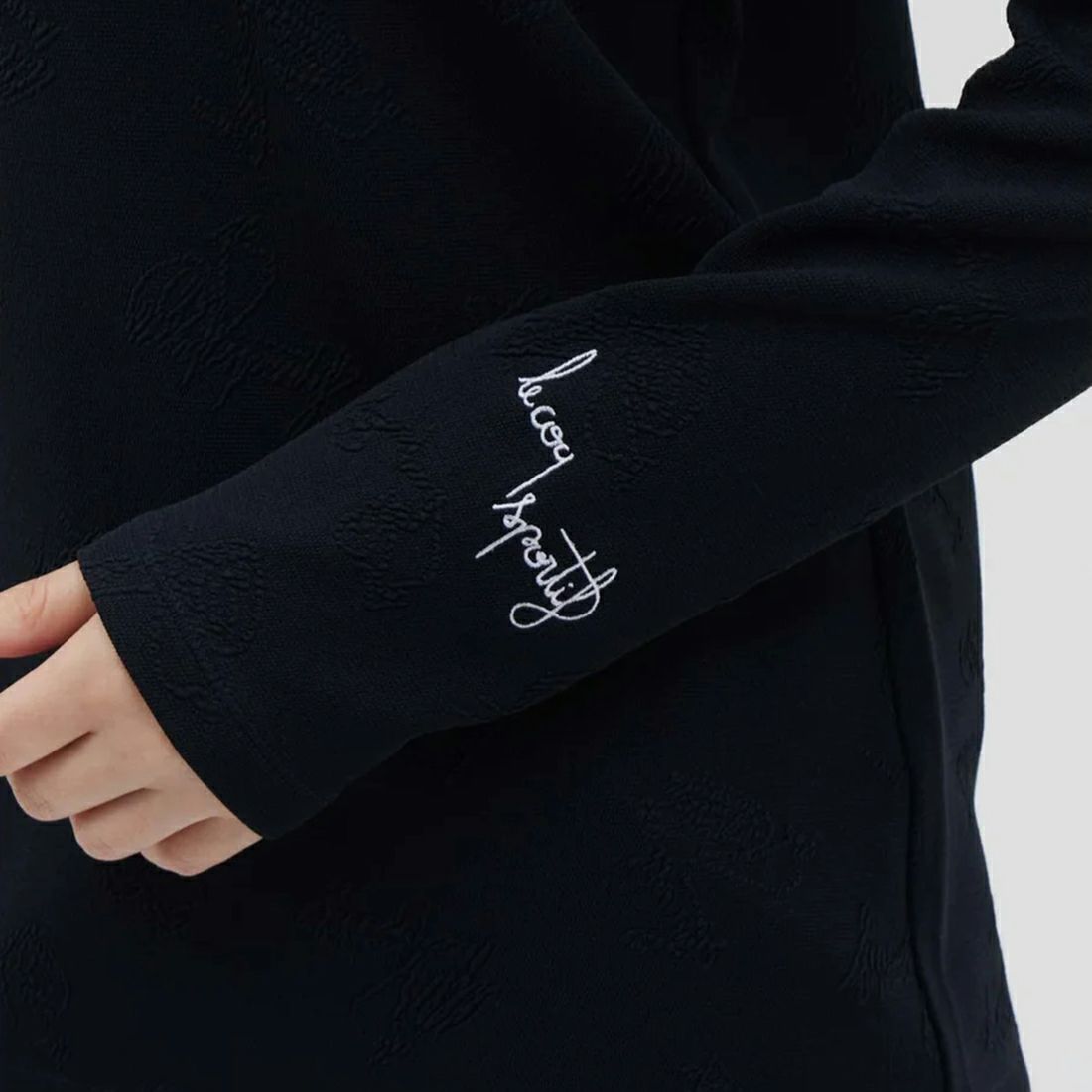 ルコックスポルティフゴルフのポロシャツ