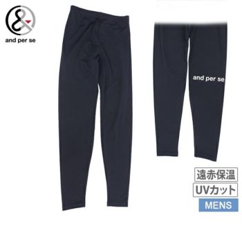 レギンス メンズ アンパスィ and per se 2025 秋冬 新作 ゴルフ