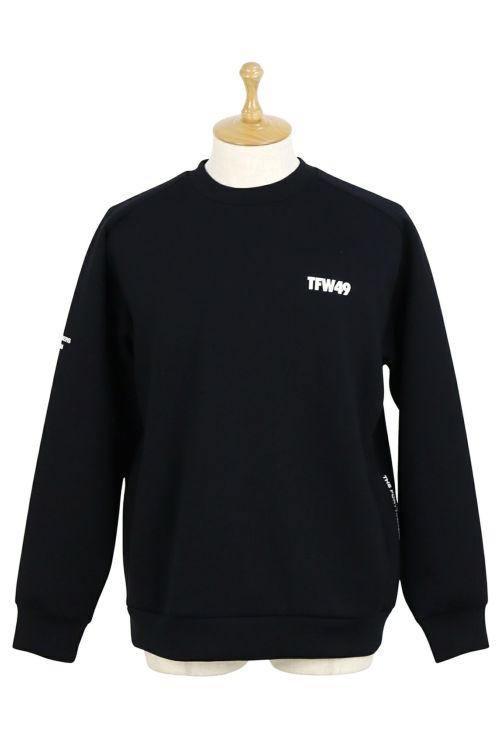 新品❤️TFW49 ブラック長袖トレーナー TFW49 プルオーバー メンズ 秋冬用 黒 グレー 青 M L LL t102420030