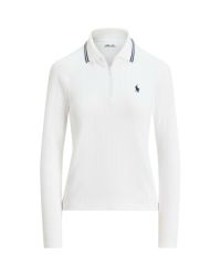 RLX ラルフローレン ゴルフ 長袖 ポロシャツ L サイス ウェア ホワイト RLX ホワイト 長袖シャツ RLX ラルフローレン ゴルフ 長袖 ポロシャツ