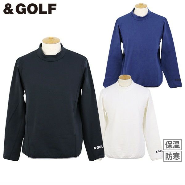 アンドゴルフのハイネックシャツ