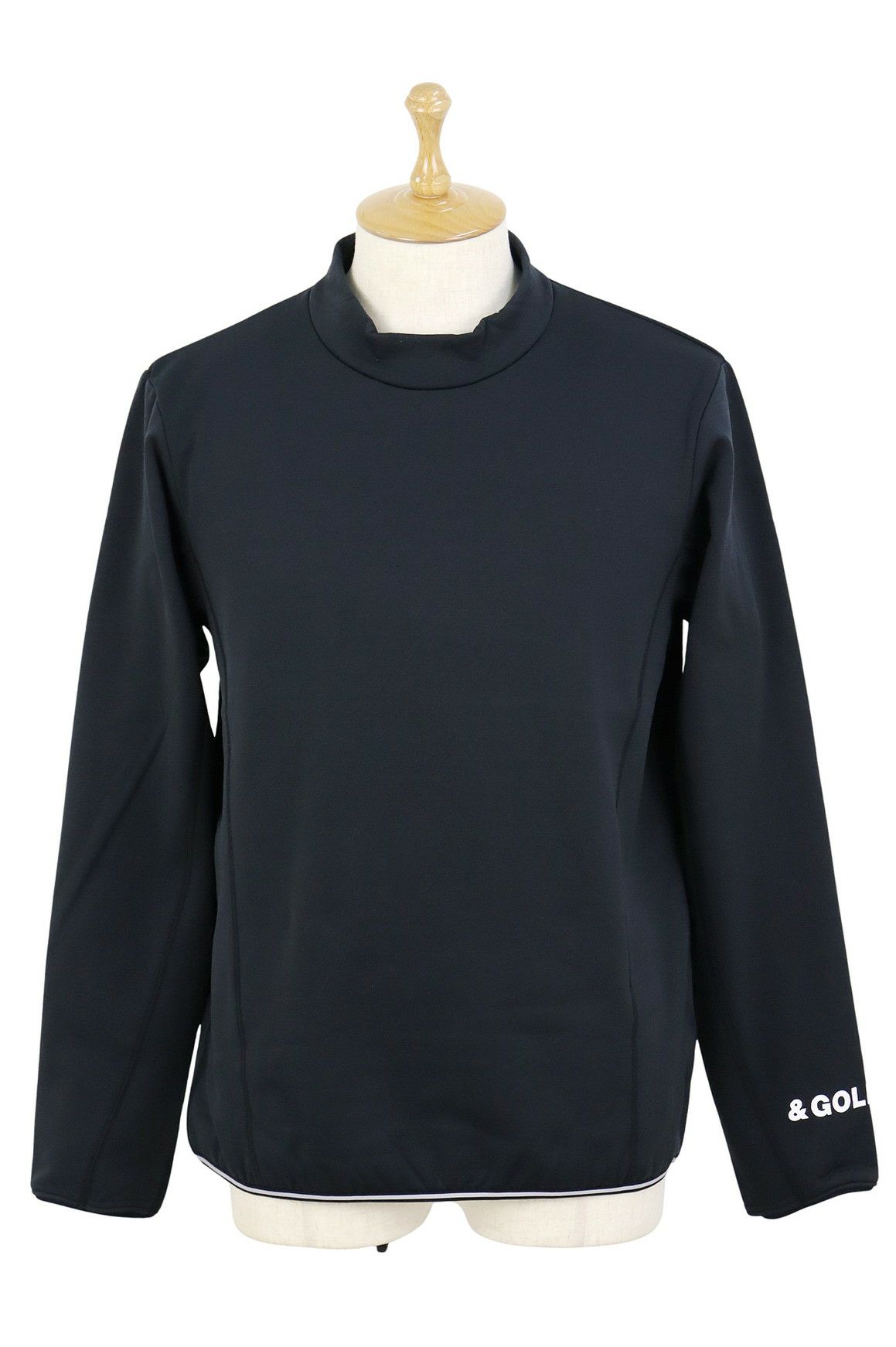 アンドゴルフのハイネックシャツ
