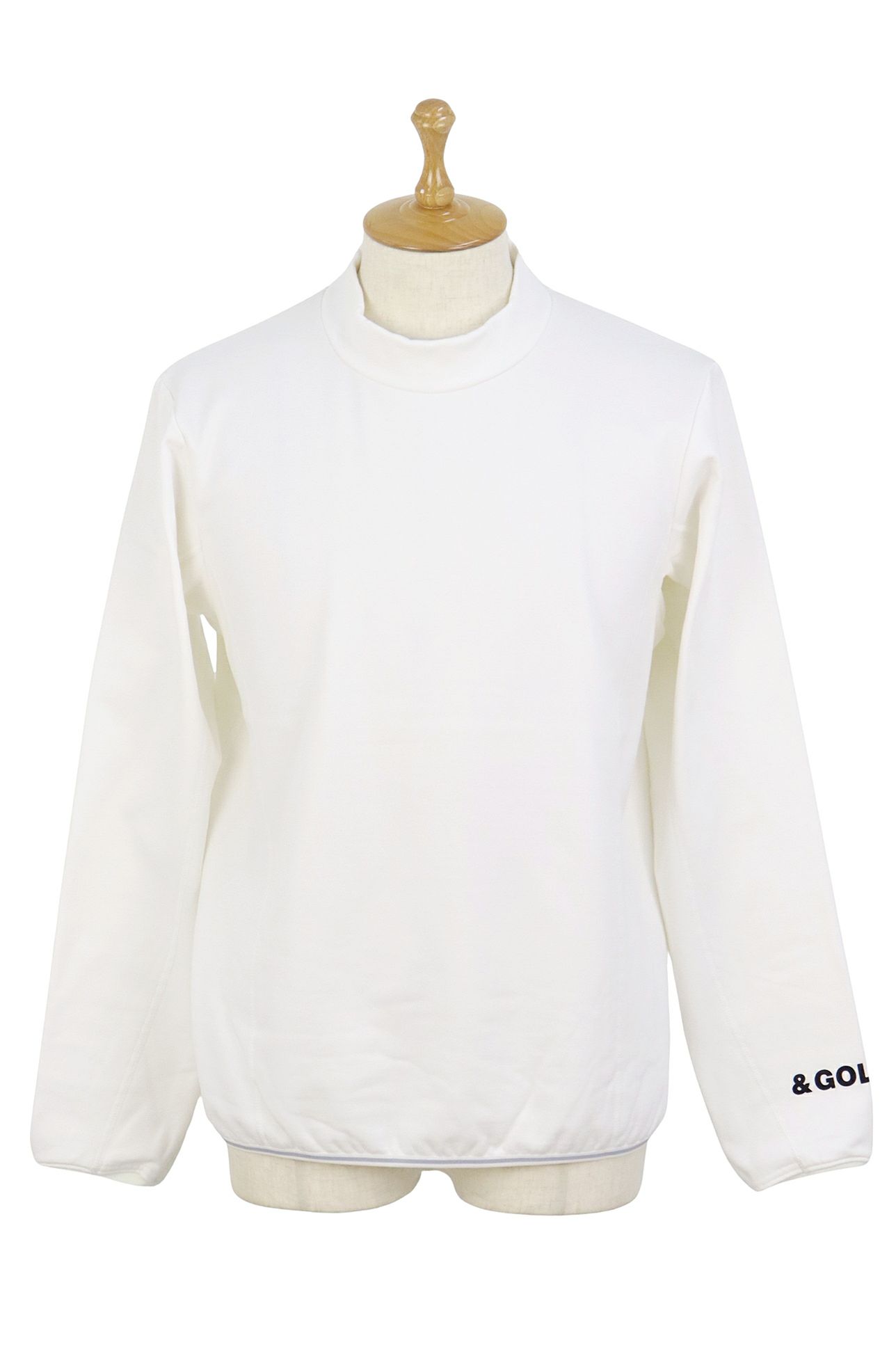 アンドゴルフのハイネックシャツ