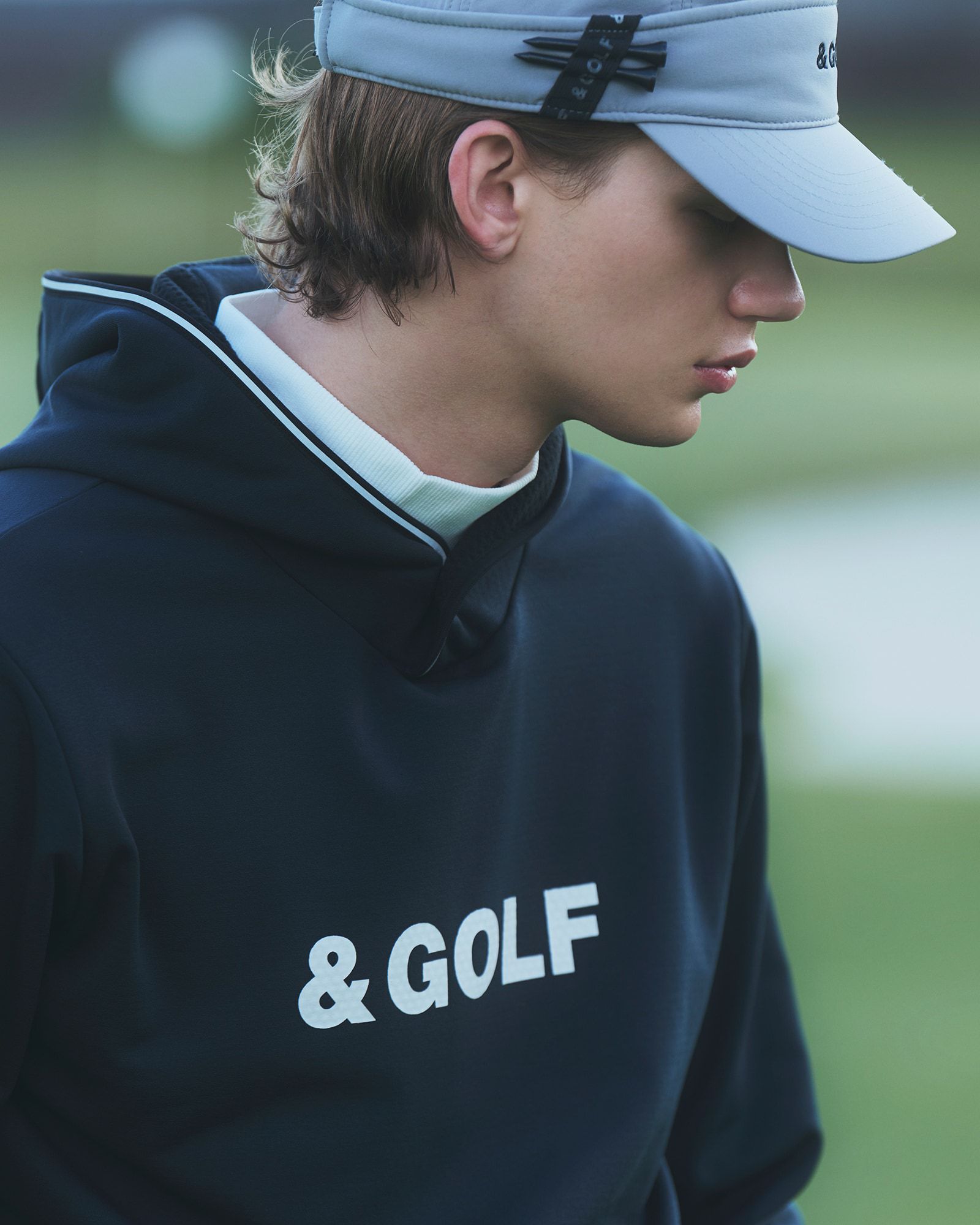 アンドゴルフのパーカー