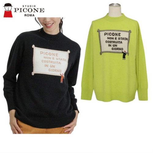 【大感謝祭P10倍】【送料無料】セーター レディース スタジオ ピッコーネ STUDIO PICONE 2025 秋冬 新作 p518051 30％OFFセール】セーター レディース スタジオ ピッコーネ STUDIO