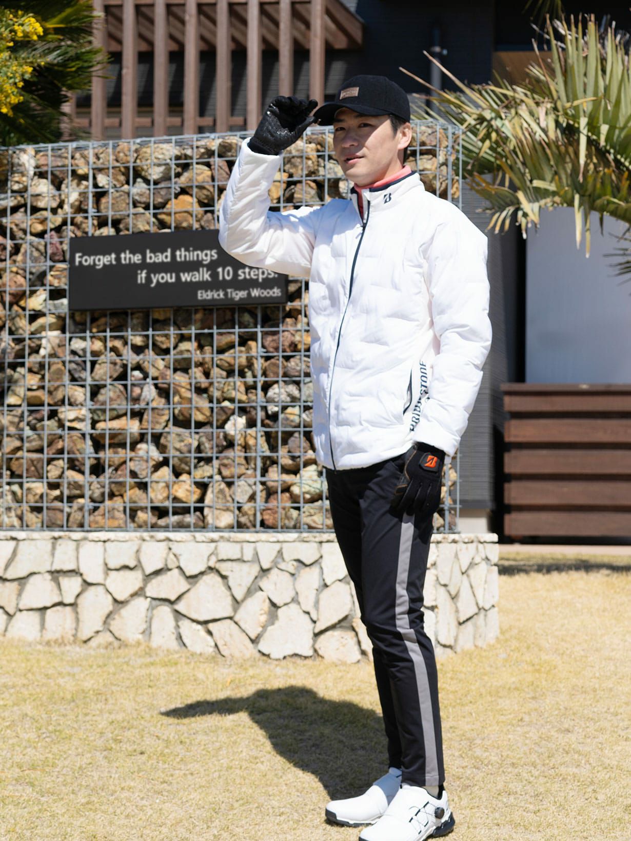 ブリヂストンゴルフのブルゾン