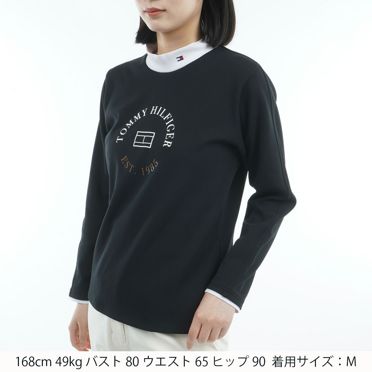 トミーヒルフィガーゴルフ日本正規品のハイネックシャツ