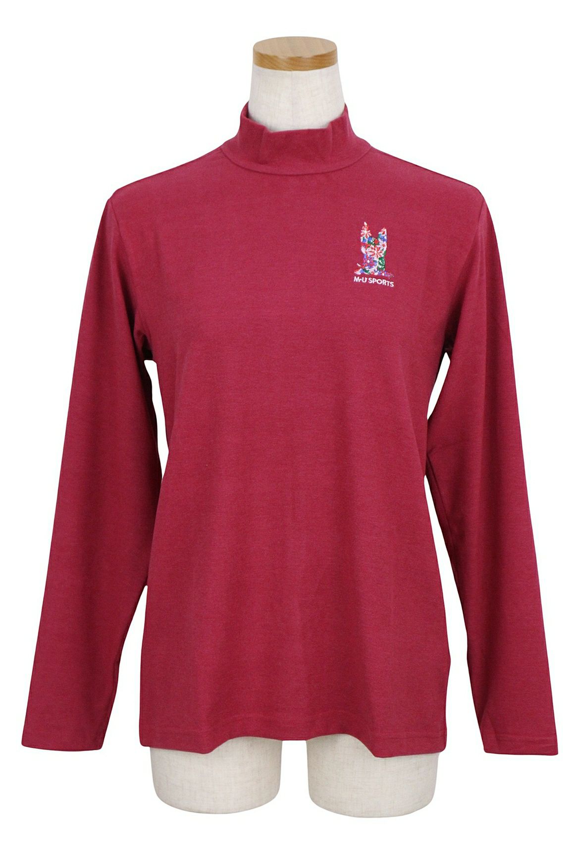 MUスポーツのハイネックシャツ