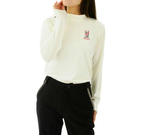 30％OFFセール】ハイネックシャツ レディース MUスポーツ エムユー