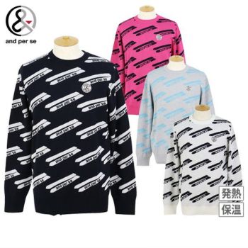 20％OFFセール】セーター メンズ アンパスィ and per se 2025 秋冬