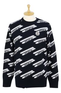 アンパスィ　ゴルフウェア　メンズ　セーター　L and per se（アンパスィ） ゴルフウェア 長袖セーター 秋 冬 袖防風