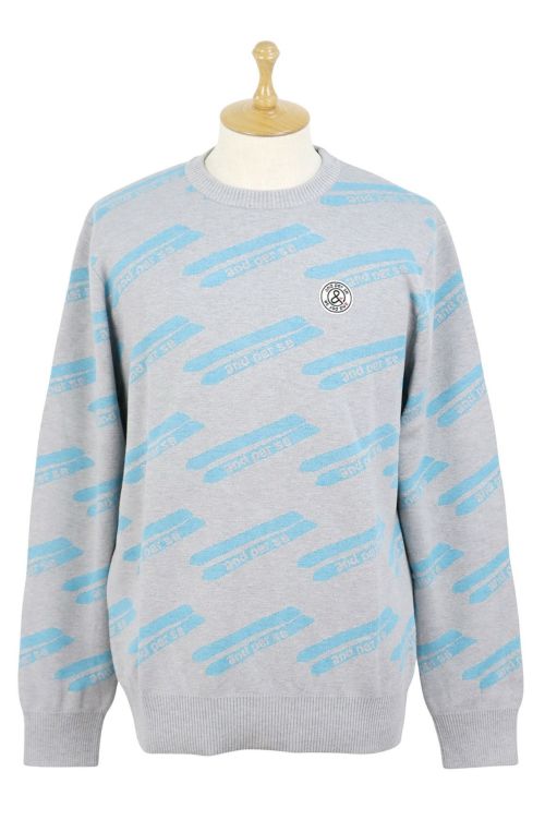 アンパスィ　ゴルフウェア　メンズ　セーター　L and per se アンパスィ ゴルフウェア メンズ ニットセーター トップス