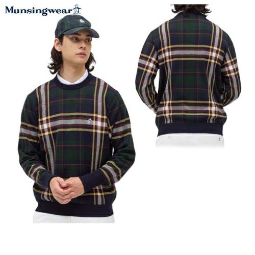 セーター メンズ マンシングウェア Munsingwear 2025 秋冬 新作 ゴルフ