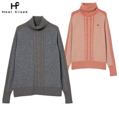 【送料無料】セーター レディース ヒールクリーク Heal Creek 2025 秋冬 新作 ゴルフウェア 002-14011 30％OFFセール】セーター レディース ヒールクリーク Heal Creek 2025