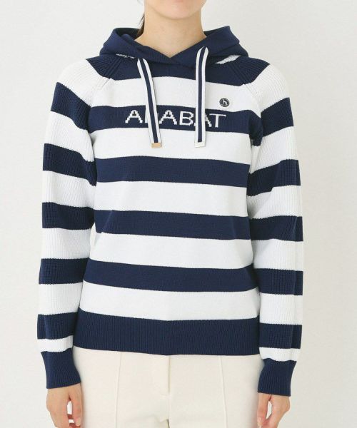 会員限定30％OFFセール】ニットパーカー レディース アダバット adabat