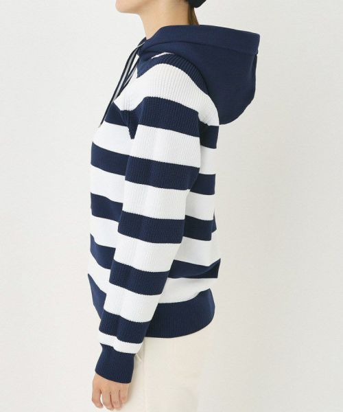 会員限定30％OFFセール】ニットパーカー レディース アダバット adabat