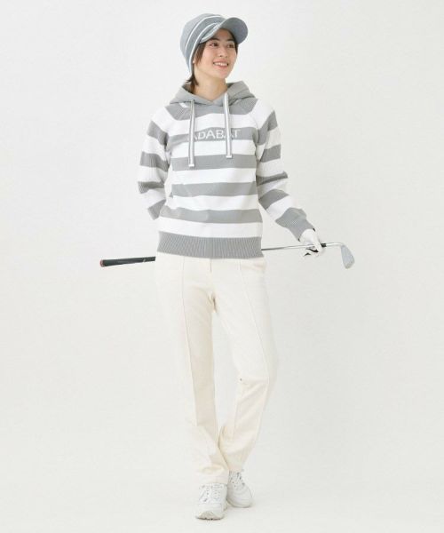 会員限定30％OFFセール】ニットパーカー レディース アダバット adabat