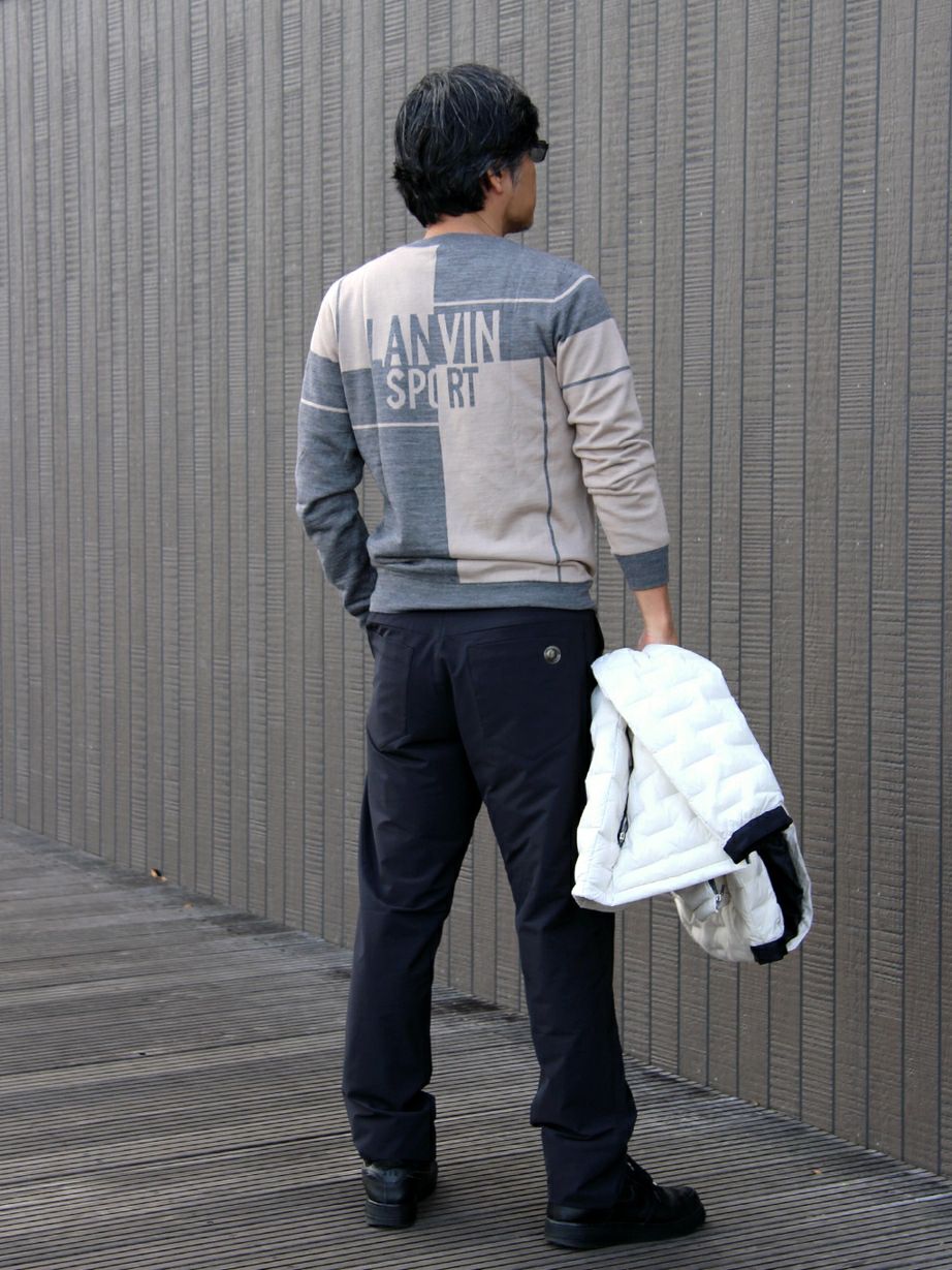 ランバンスポールのロングパンツ