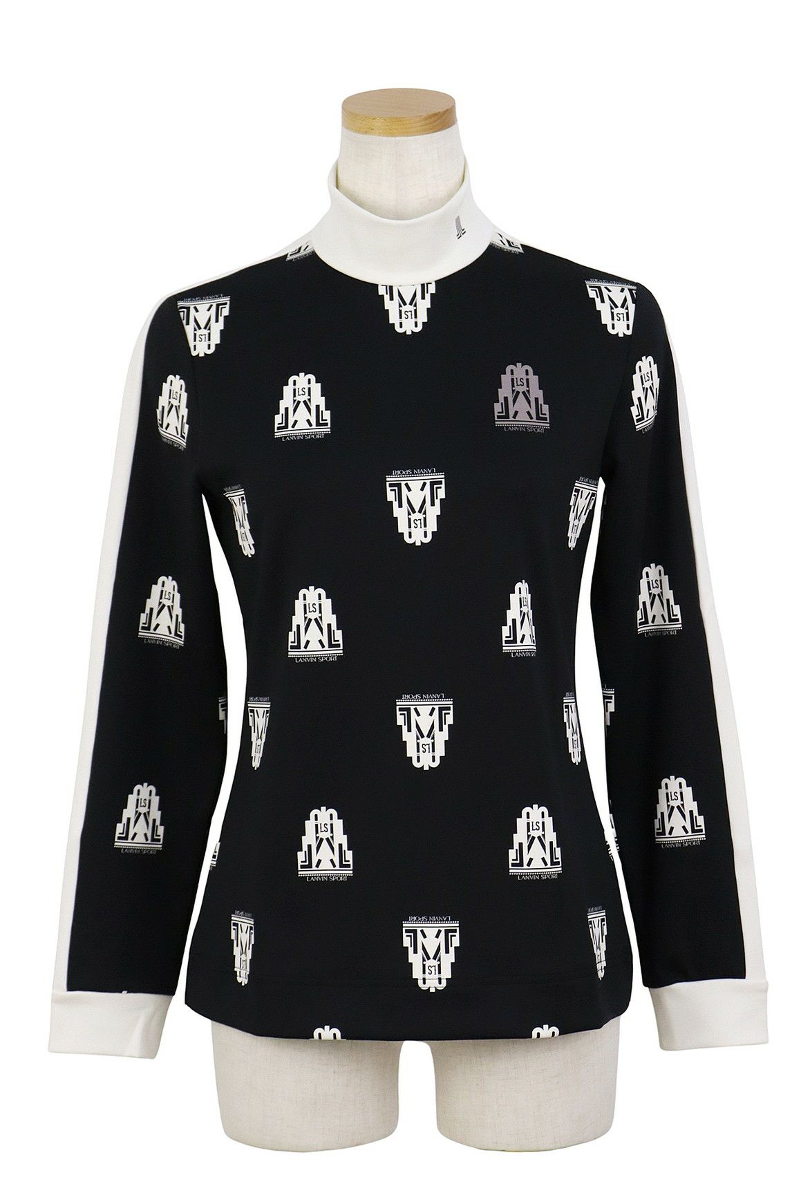 ランバンスポールのハイネックシャツ