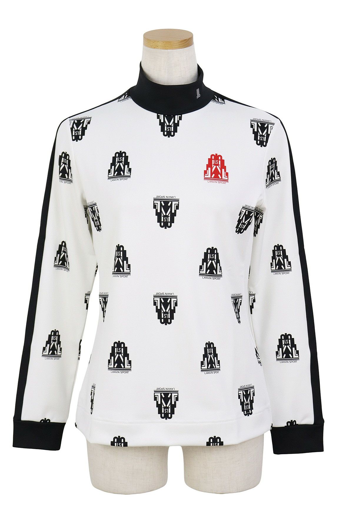 ランバンスポールのハイネックシャツ