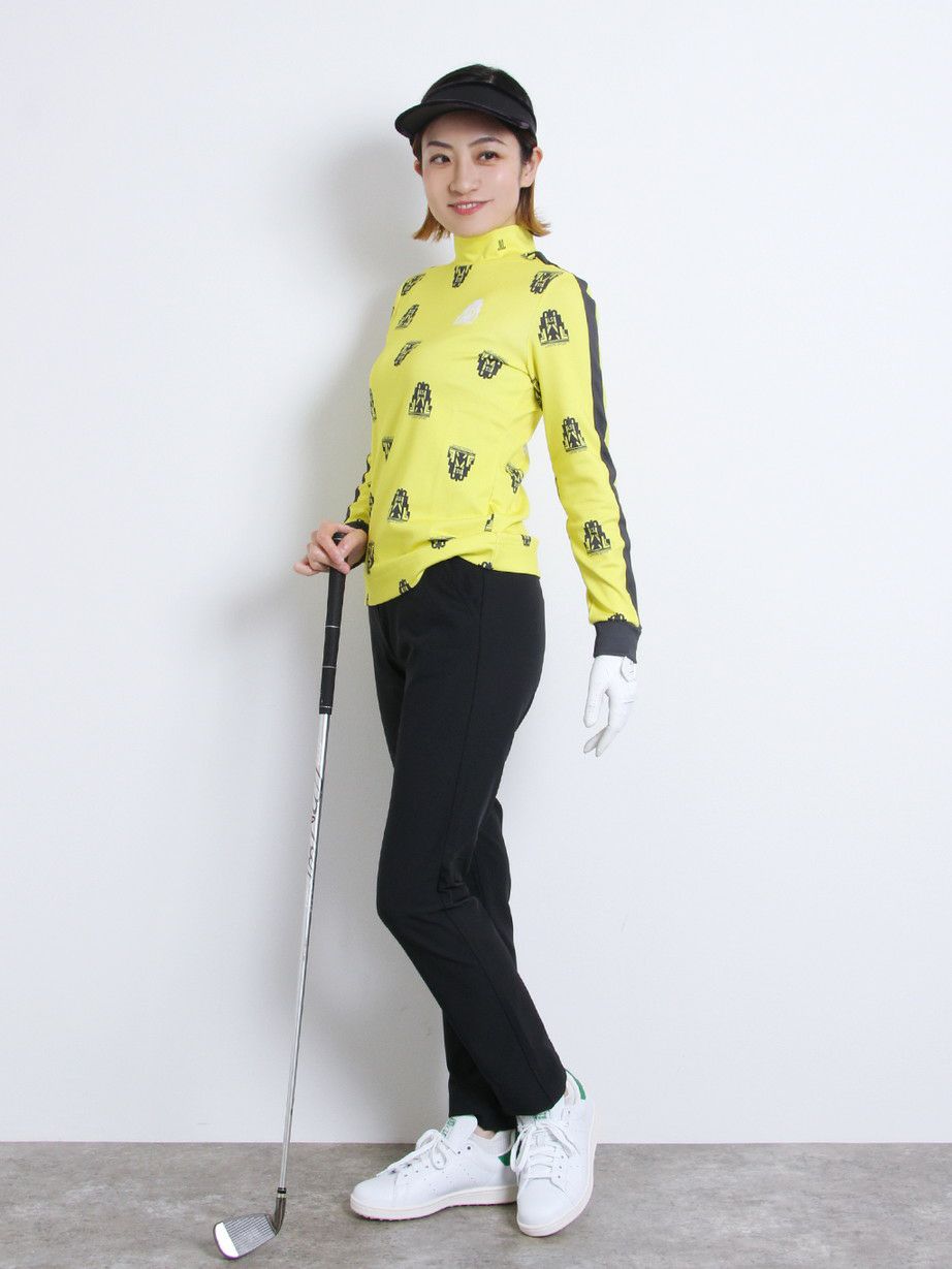 ランバンスポールのハイネックシャツ