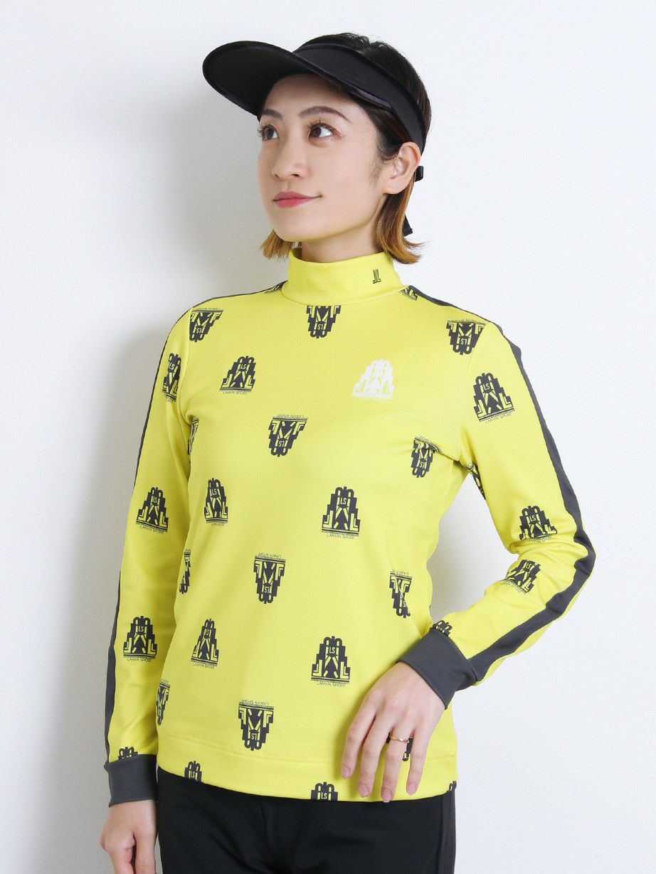 ランバンスポールのハイネックシャツ