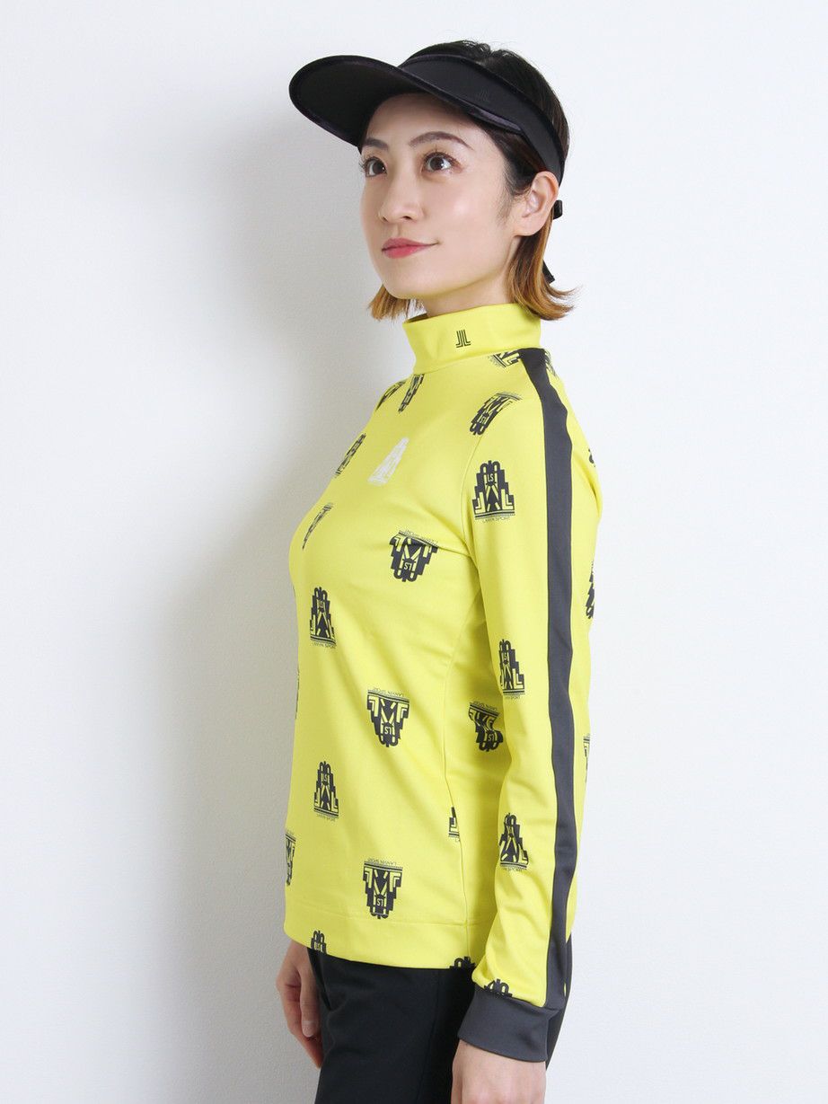 ランバンスポールのハイネックシャツ