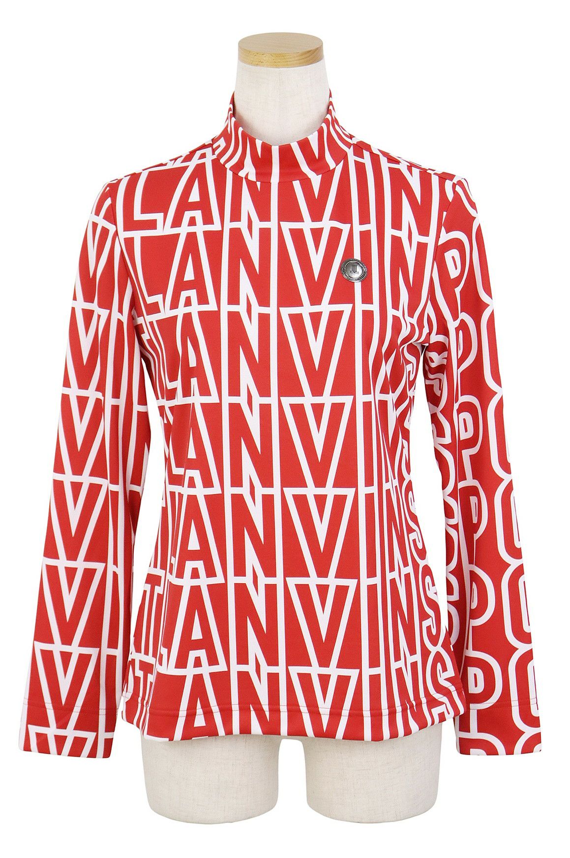 ランバンスポールのハイネックシャツ