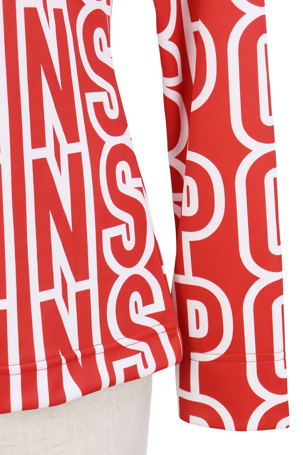 ランバンスポールのハイネックシャツ