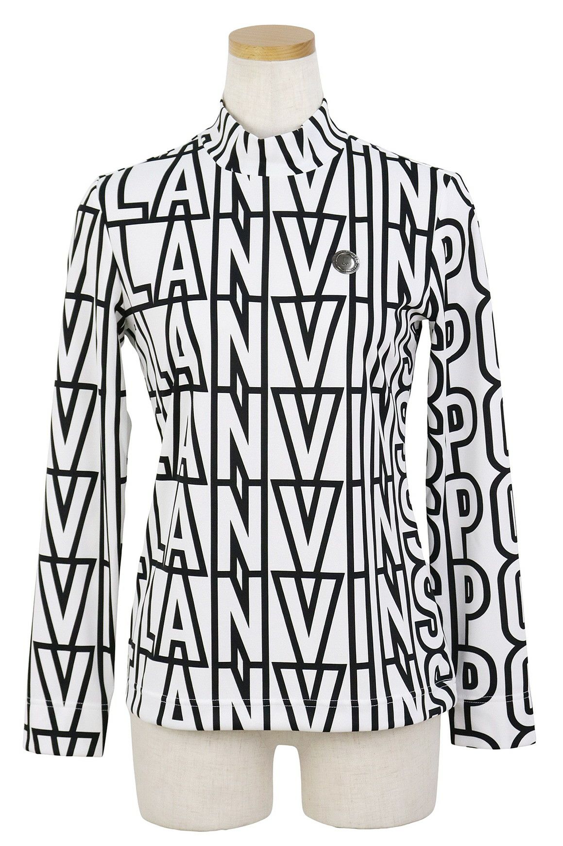 ランバンスポールのハイネックシャツ