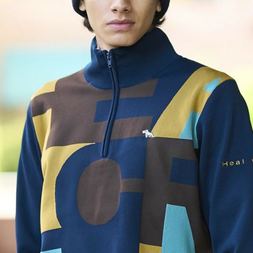 セーター メンズ ヒールクリーク Heal Creek 2025 秋冬 新作 ゴルフ