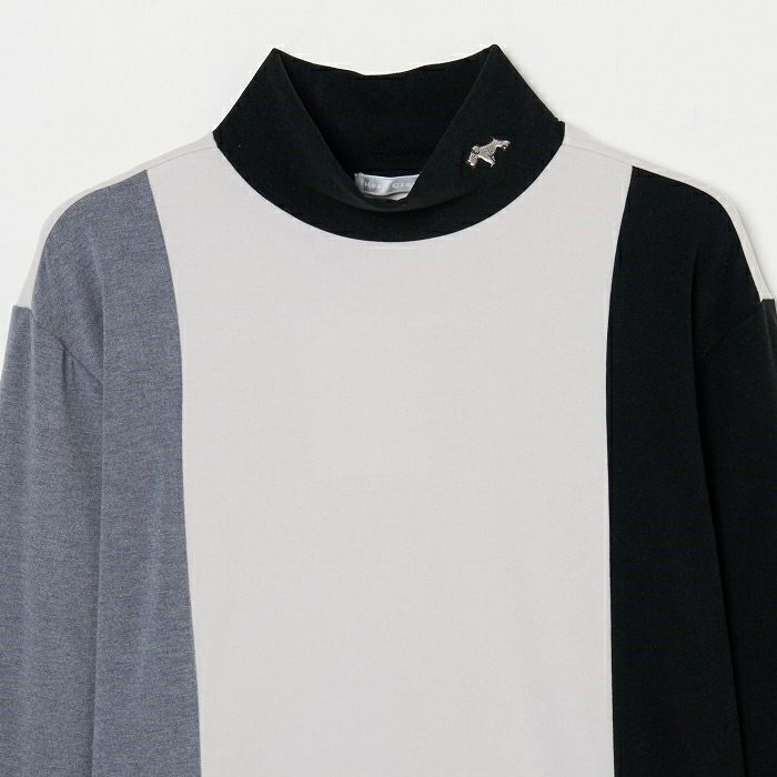 ヒールクリークのハイネックシャツ