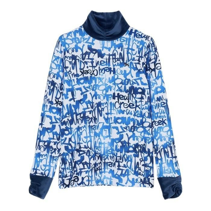 ヒールクリークのハイネックシャツ