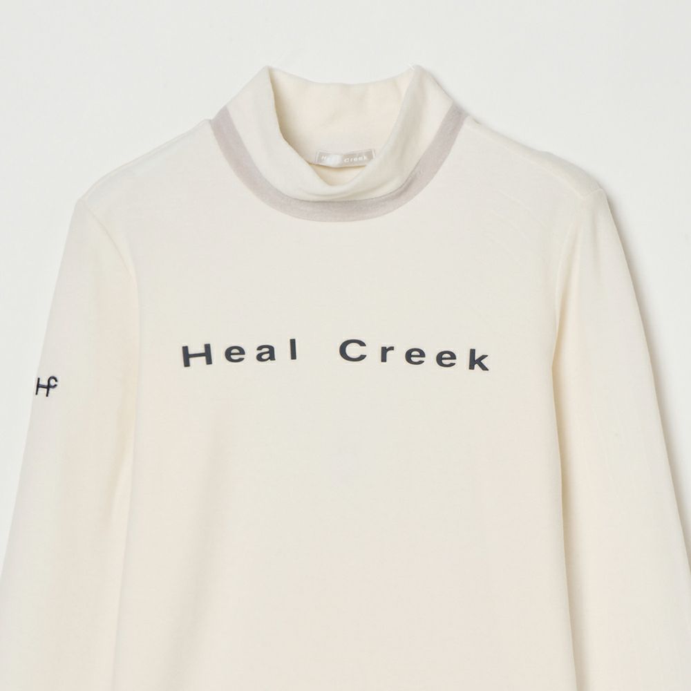 ヒールクリークのハイネックシャツ