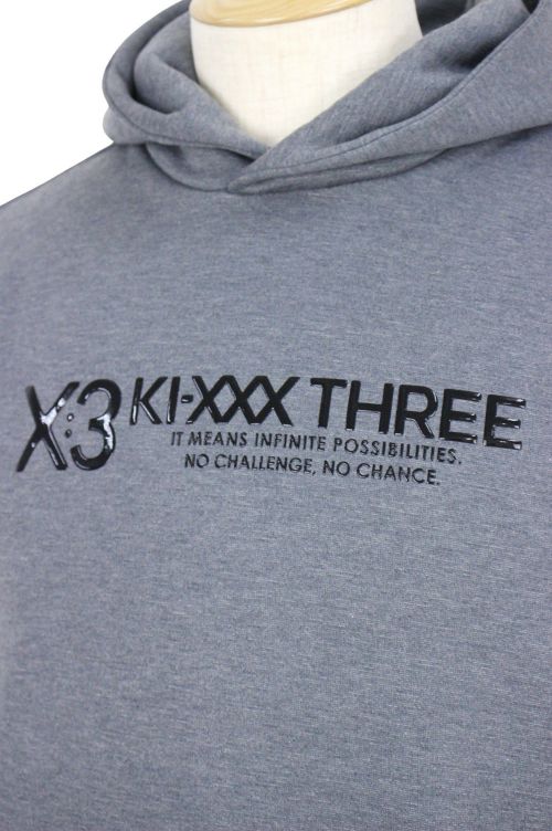 パーカー メンズ キックスリー KI-XXX THREE 2025 秋冬 新作 ゴルフ