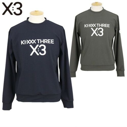 【送料無料】ハイネックシャツ メンズ キックスリー KI-XXX THREE 2025 秋冬 新作 ゴルフウェア 25awkm-15 ハイネックシャツ メンズ キックスリー KI-XXX THREE 2025 秋冬 新作