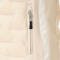 ブリーフィング ジップアップブルゾン ホワイト レザーロゴ レディース ブリーフィング ジップアップブルゾン ホワイト レザーロゴ レディース