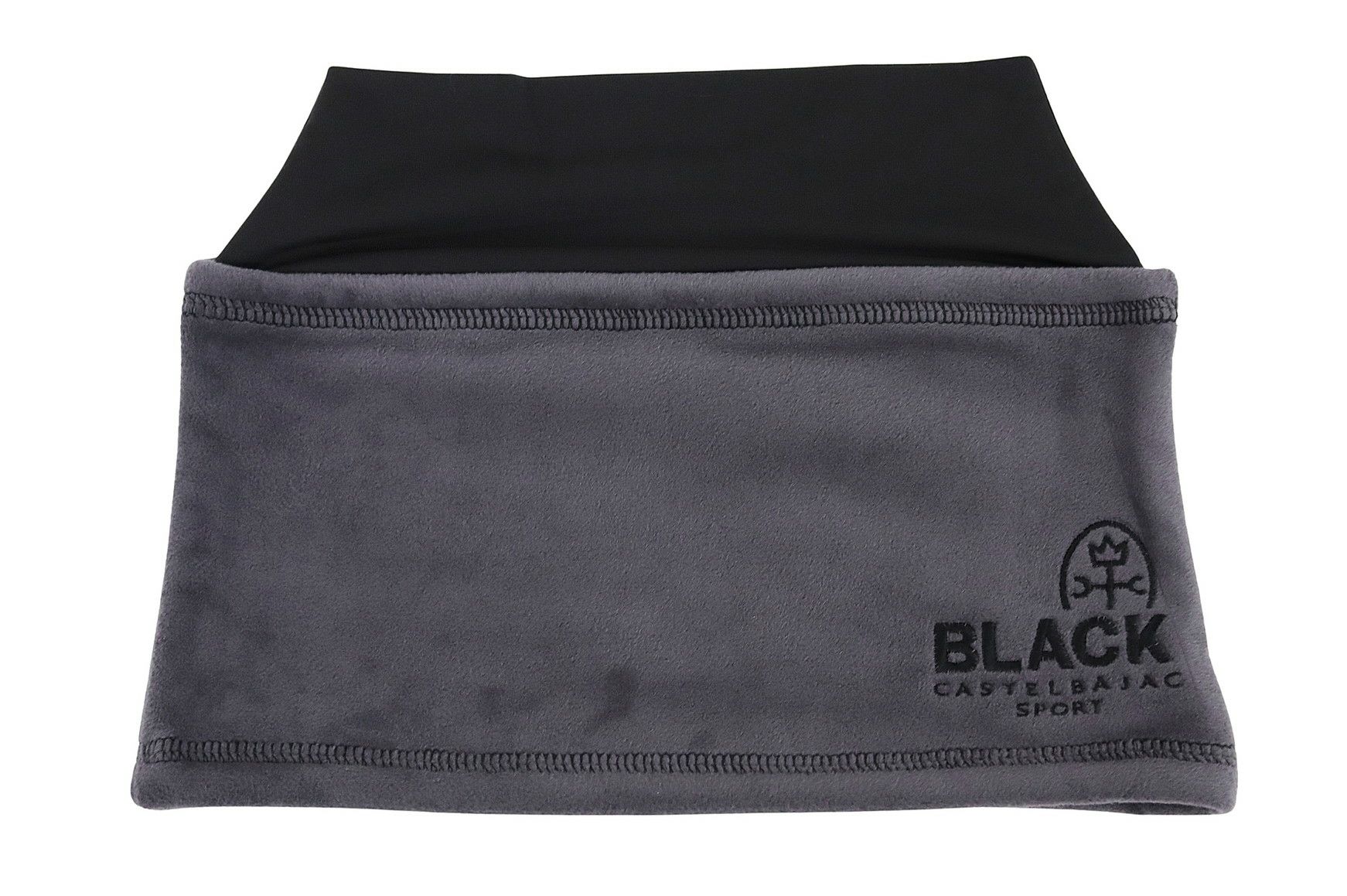 カステルバジャックスポーツブラックラインのネックウォーマー