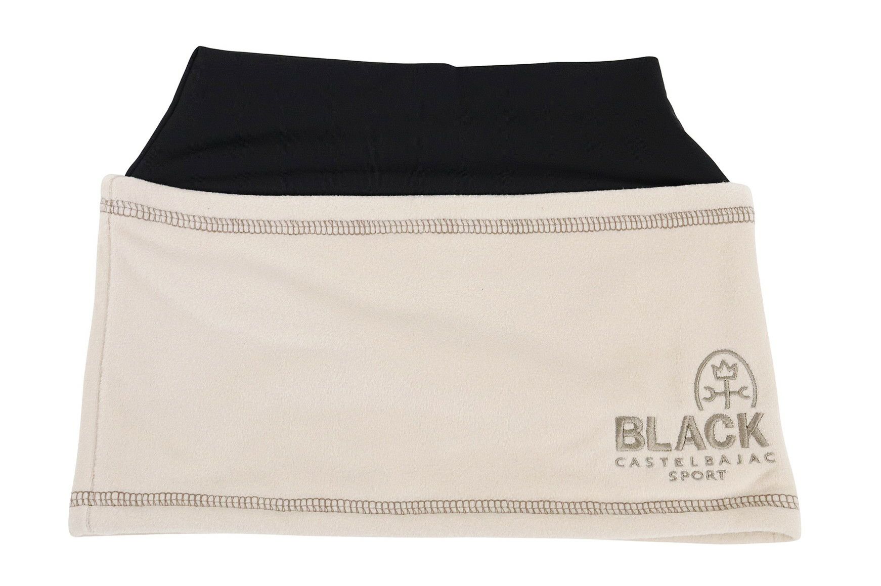 カステルバジャックスポーツブラックラインのネックウォーマー