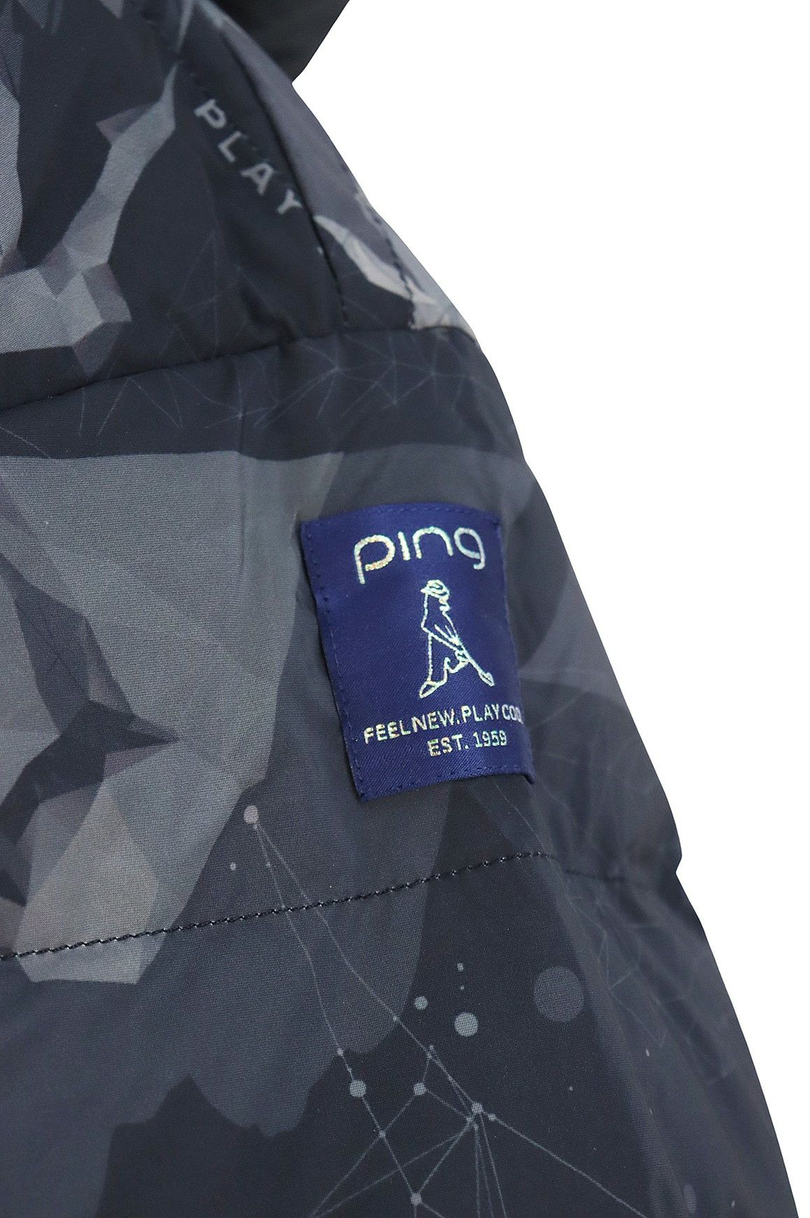 ピンのブルゾン