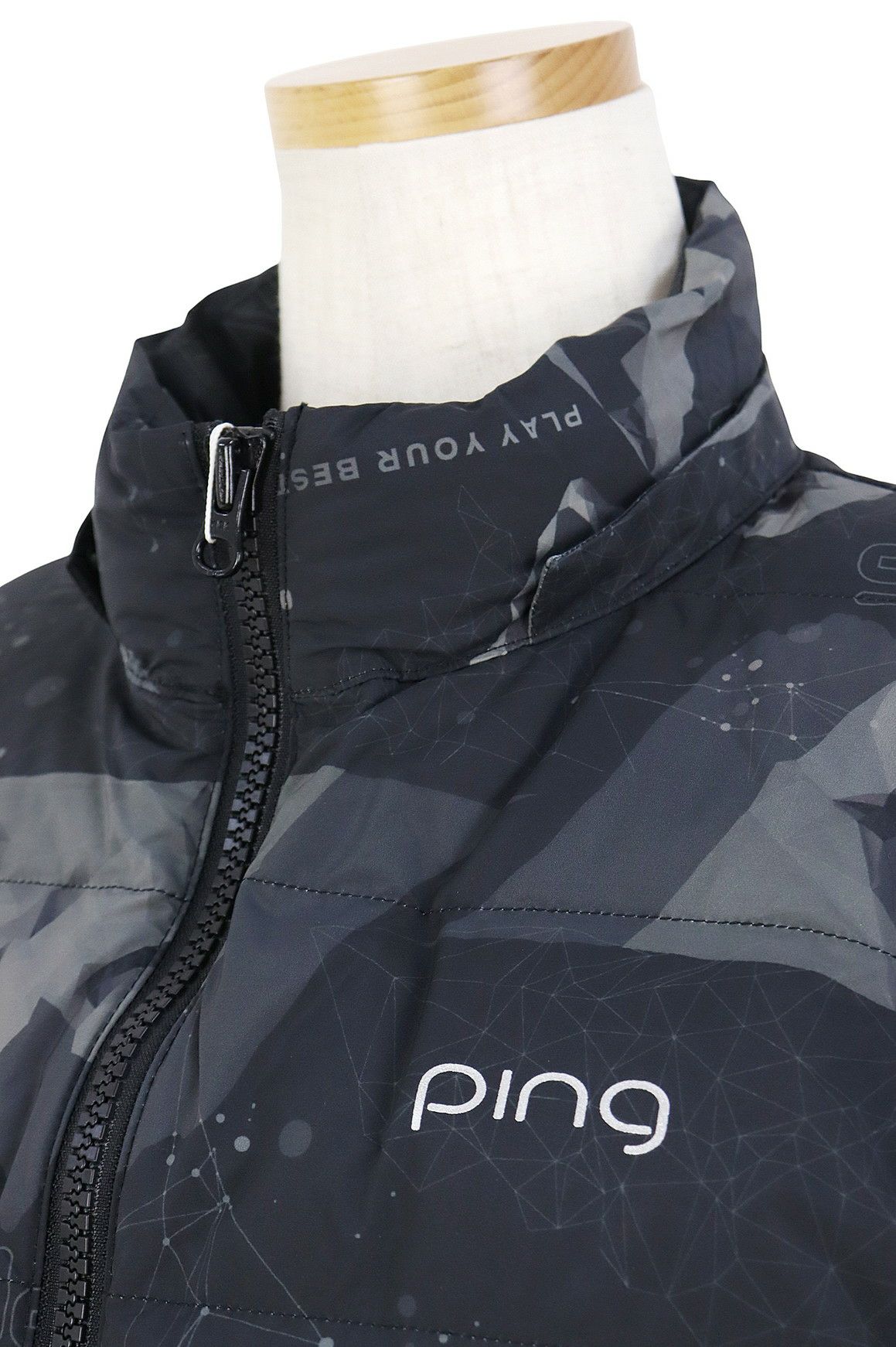 ピンのブルゾン