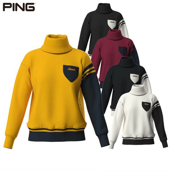 ピンのセーター