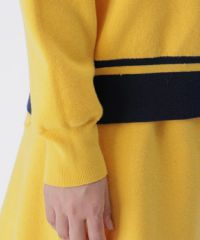 PING イエロー ハイネック セーター LL PING イエロー ハイネック