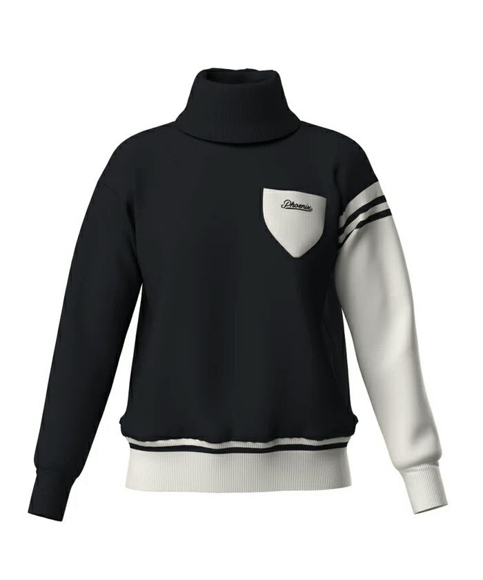 ピンのセーター