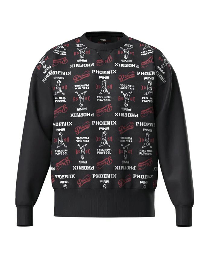 ピンのセーター