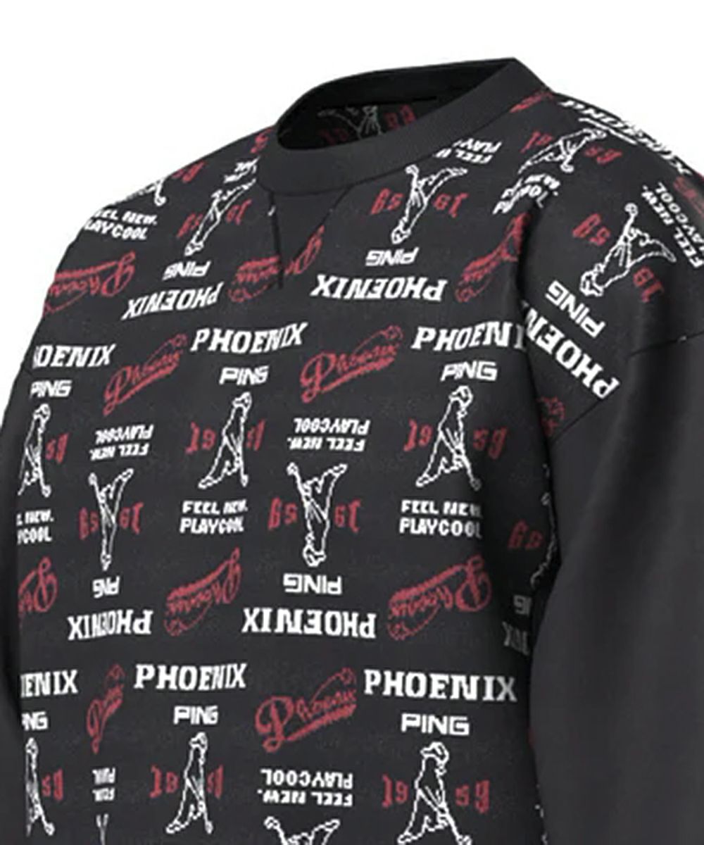 ピンのセーター