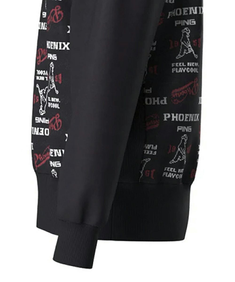 ピンのセーター