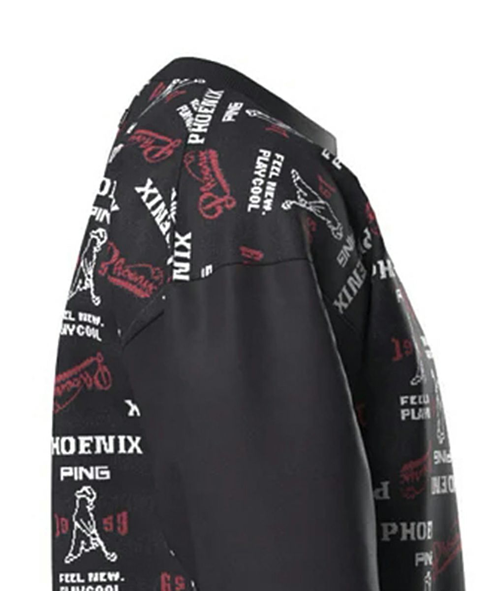 ピンのセーター