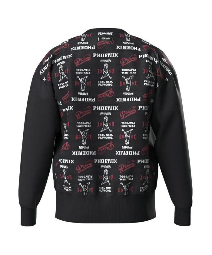 ピンのセーター